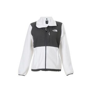 Black and White Denali North Face Jacket